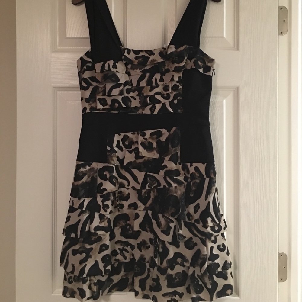 Karen Millen leopard dress size 8